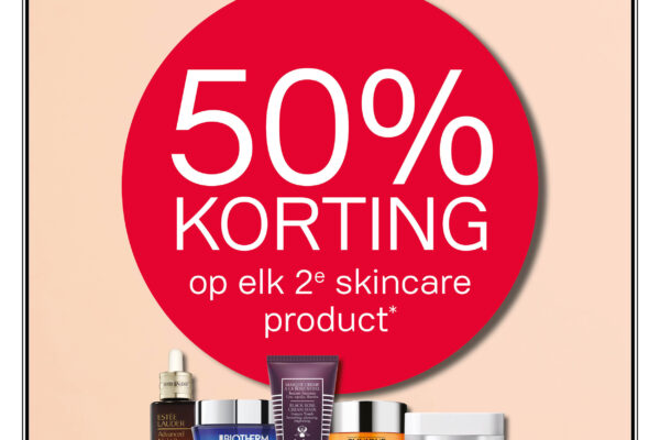 50% korting