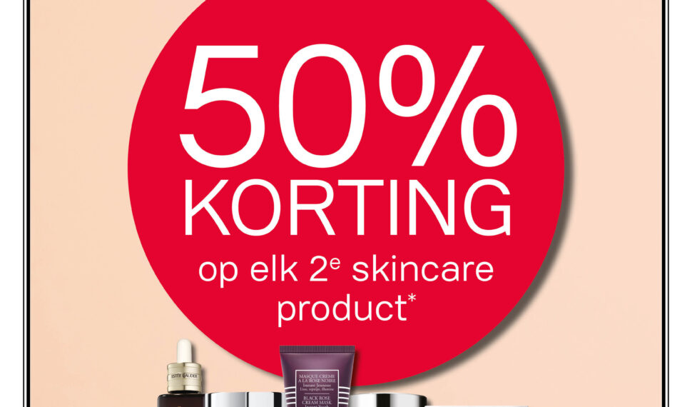 de begeleiding Doorzichtig nakoming 50% korting op het tweede skincare product - Parfumerie Winnubst